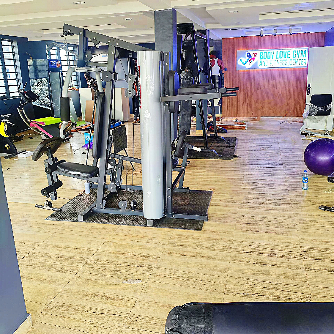 Gym interior